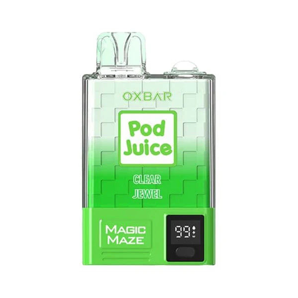 Oxbar Magic Maze Pro Disposable 10000 puffs 12mL 50mg Clear Jewel