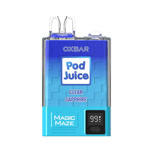 Oxbar Magic Maze Pro Disposable 10000 puffs 12mL 50mg Clear Sapphire