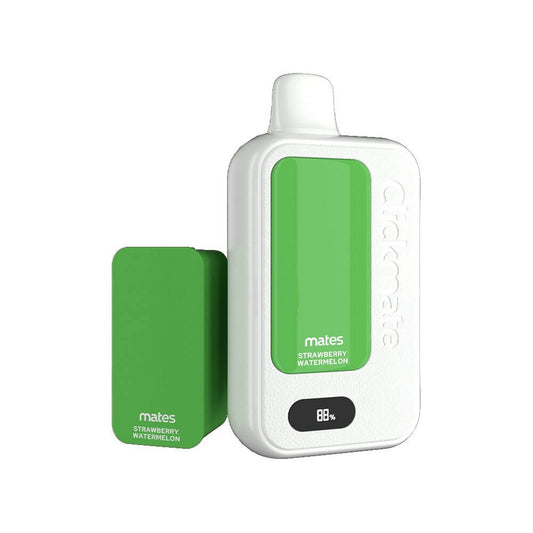 7Daze Clickmate Disposable Starter Kit | 15000 Puffs | 18mL | 50mg | Strawberry Watermelon