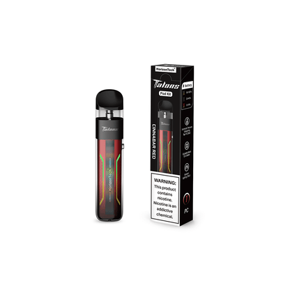 HorizonTech Talons Starter Kit (Pod System) Cinnabar Red with packaging