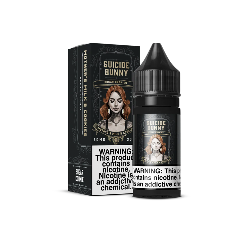 Mother's Milk & Cookies by Suicide Bunny Salt Series E-Liquid 30mL (Salt Nic)