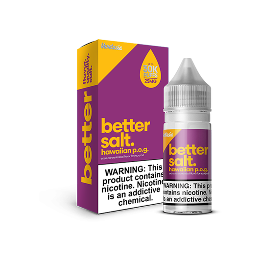 Better Salt Hawaiian POG by Vapetasia Salt Series E-Liquid 30mL (Salt Nic)