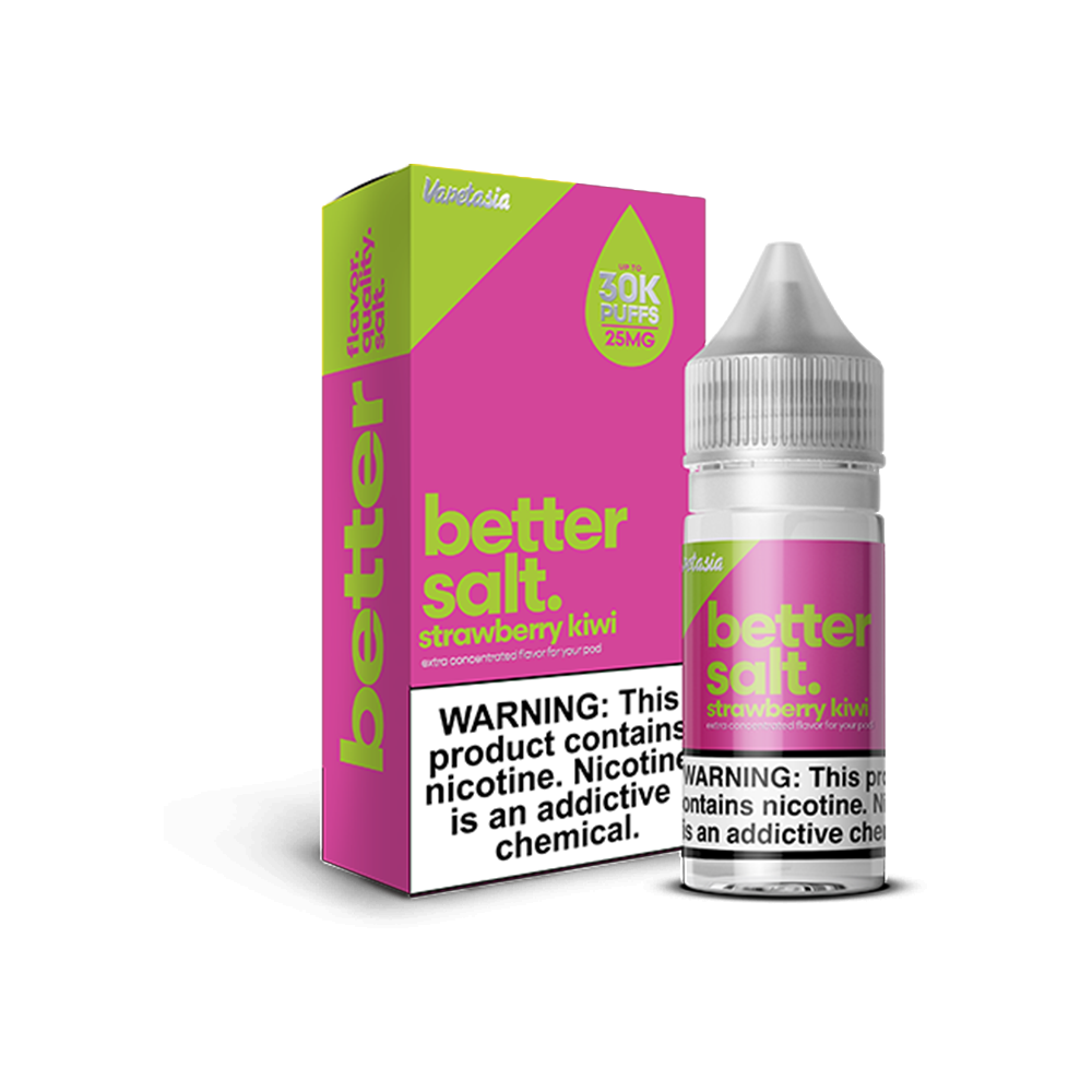 Better Salt Strawberry Kiwi by Vapetasia Salt Series E-Liquid 30mL (Salt Nic)