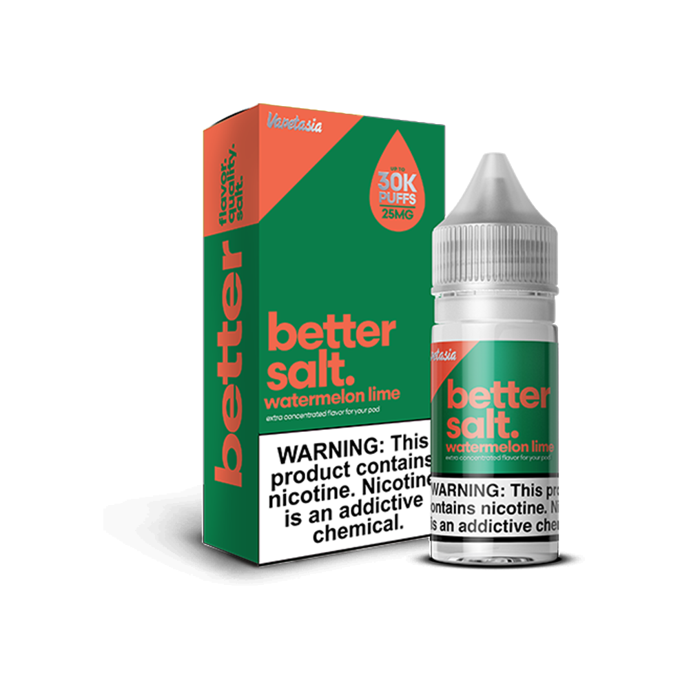 Better Salt Watermelon Lime by Vapetasia Salt Series E-Liquid 30mL (Salt Nic)