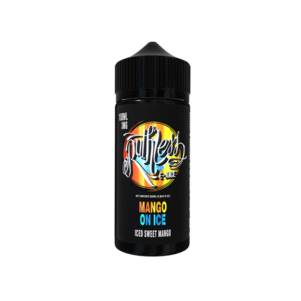 Mango On Ice by Ruthless Series E-Liquid 100mL (Freebase) 