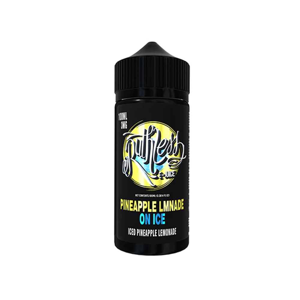 Pineapple Lmnade On Ice by Ruthless Series E-Liquid 100mL (Freebase)