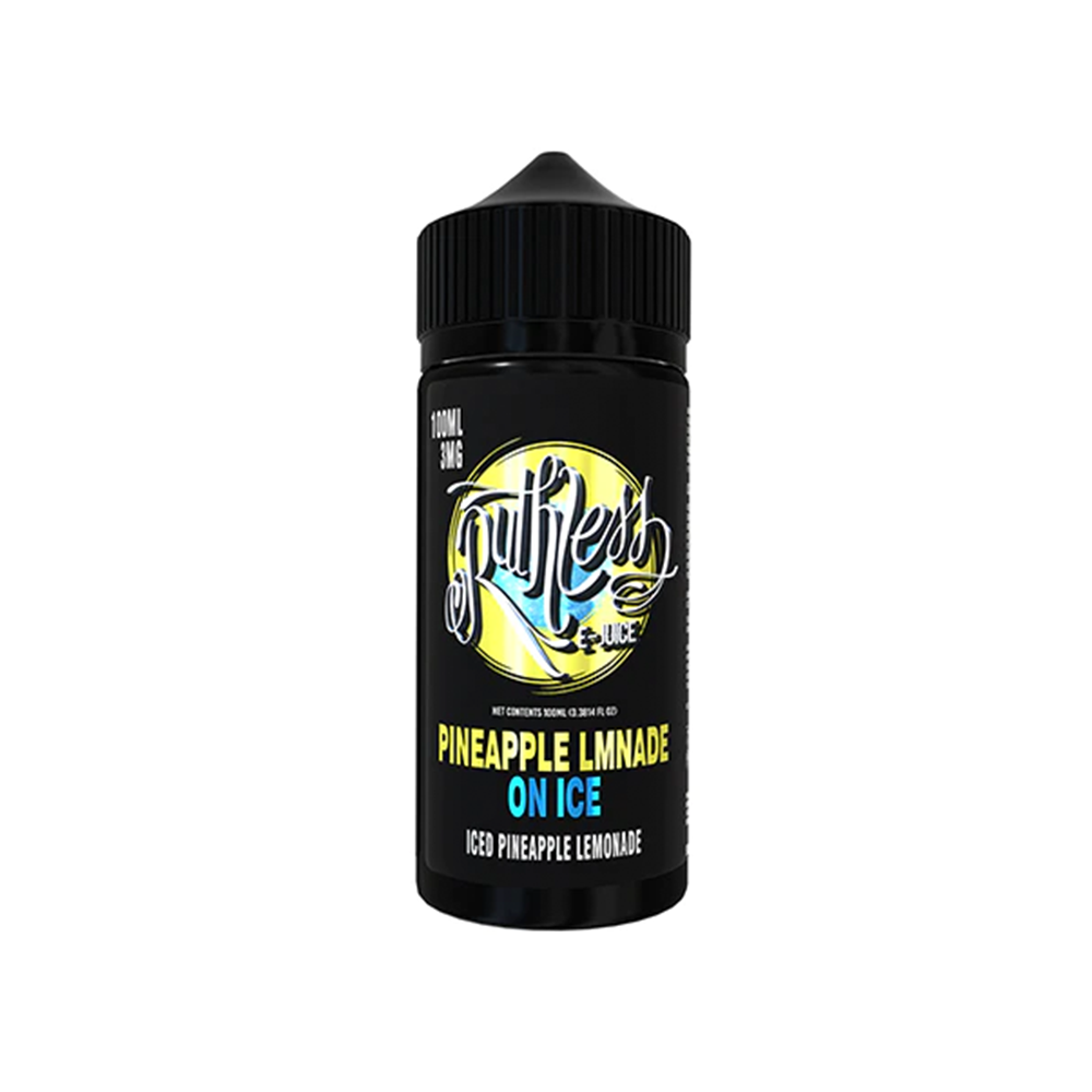 Pineapple Lmnade On Ice by Ruthless Series E-Liquid 100mL (Freebase) 