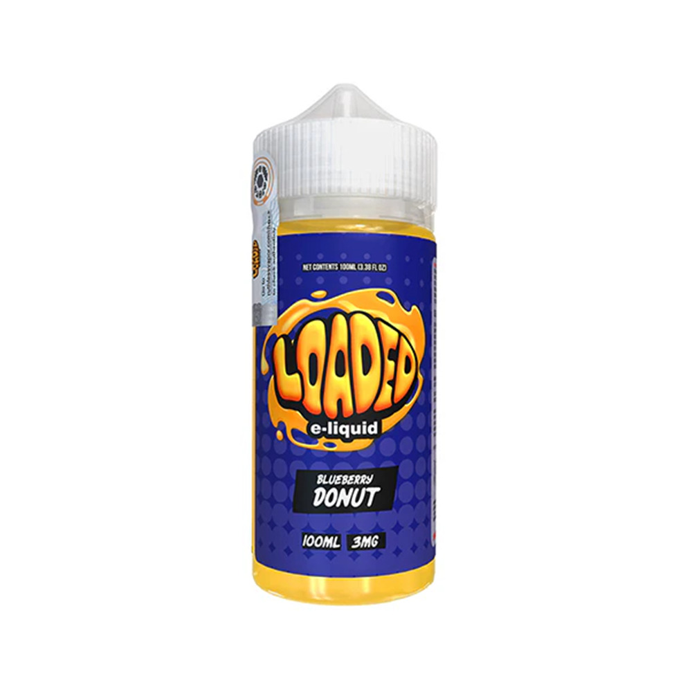 Blueberry Donut  by Loaded Series E-Liquid 100mL (Freebase)