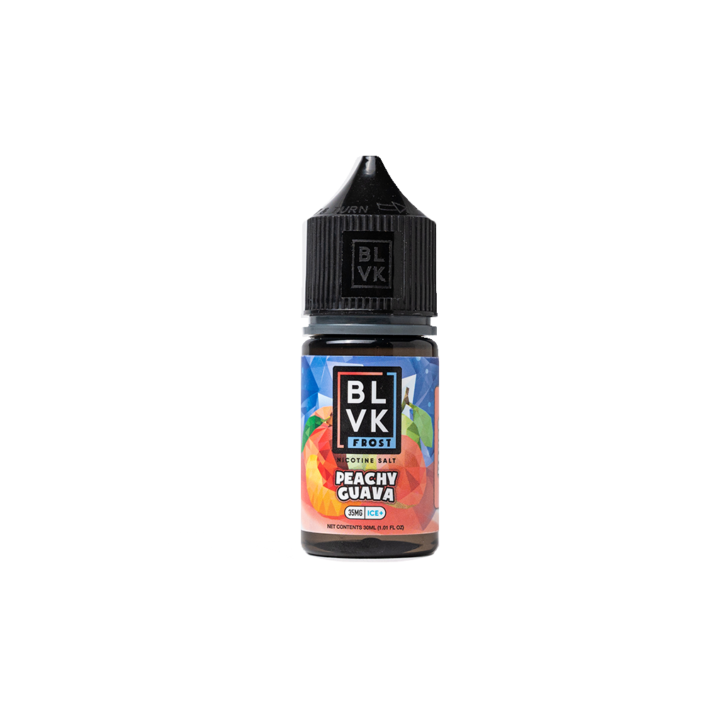 Frost - Peachy Guava Ice by BLVK TFN Salt Series E-Liquid 30mL (Salt Nic)
