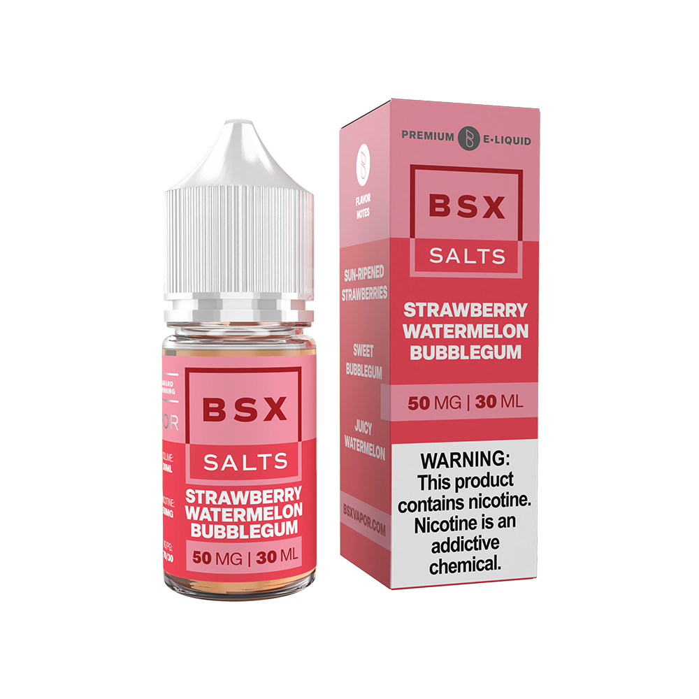 Strawberry Watermelon Bubblegum by Glas BSX Salts TFN 30mL