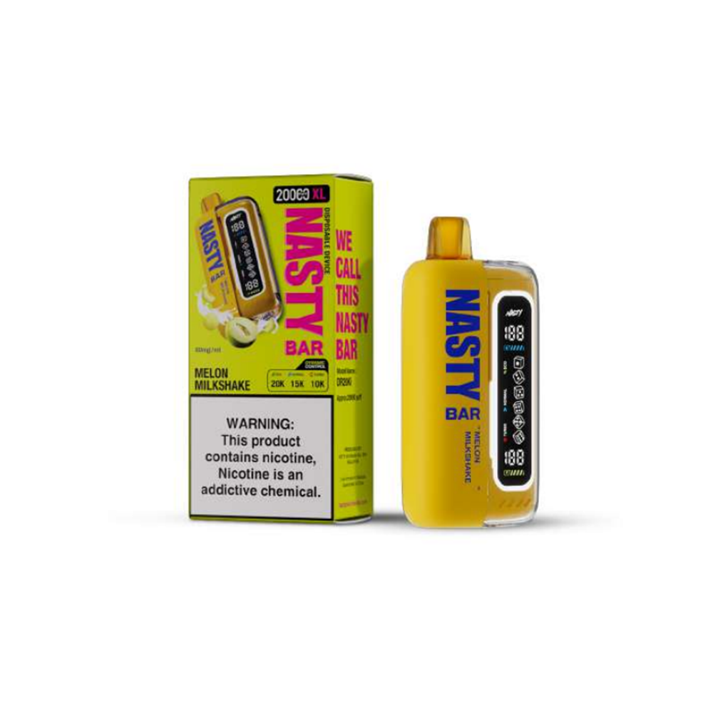 Nasty Bar XL Disposable | 20000 Puffs | 17mL | 50mg | Melon Milkshake with packaging