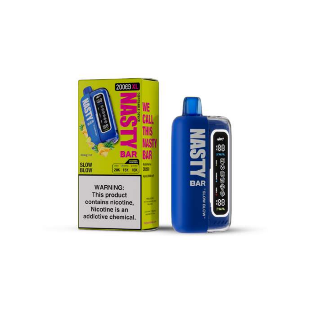 Nasty Bar XL Disposable | 20000 Puffs | 17mL | 50mg | Slow blow with packaging