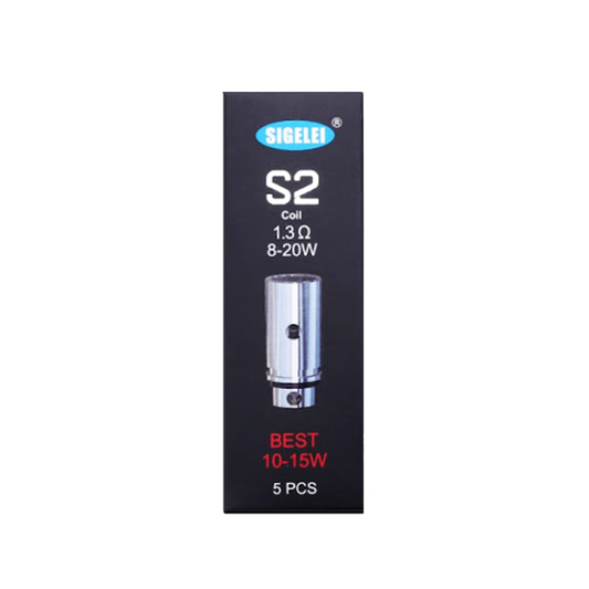 Sigelei S2 Coils (5-Pack) with Packaging