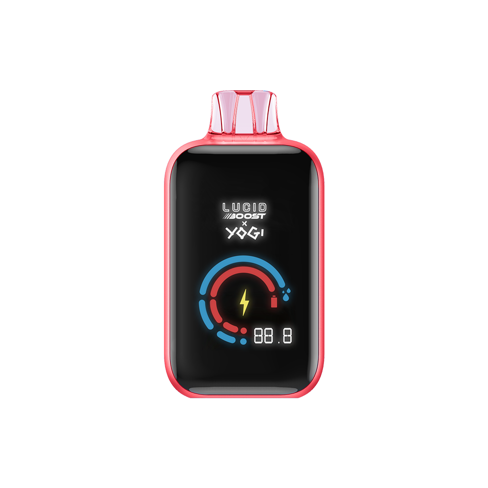 Lucid Boost Disposable 20123 Puff 18mL 50mg | yogi cherry lemon ice