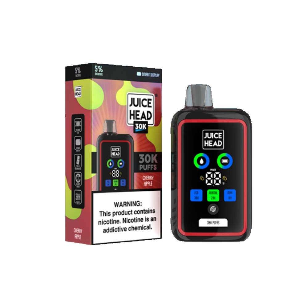 Juice Head 30K Disposable | 30000 Puffs | 24mL | 50mg | Cherry Apple with packaging