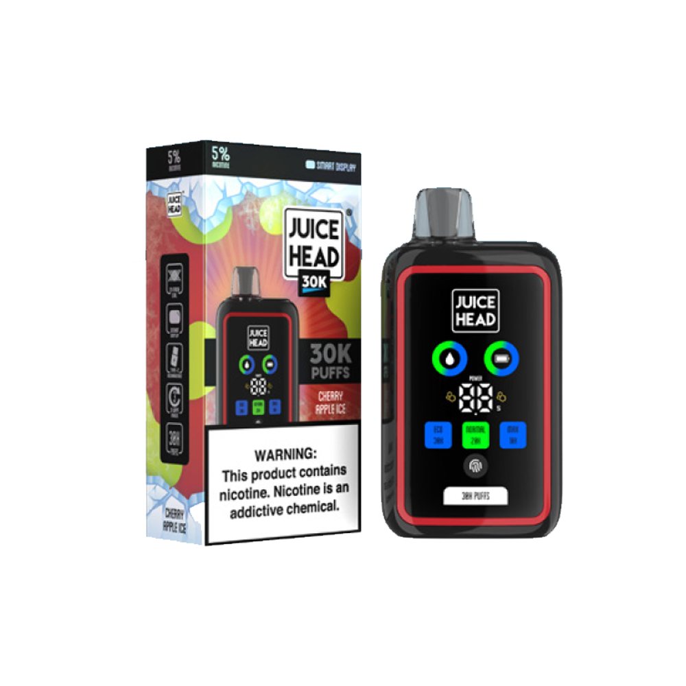Juice Head 30K Disposable | 30000 Puffs | 24mL | 50mg | Cherry Apple ice with packaging