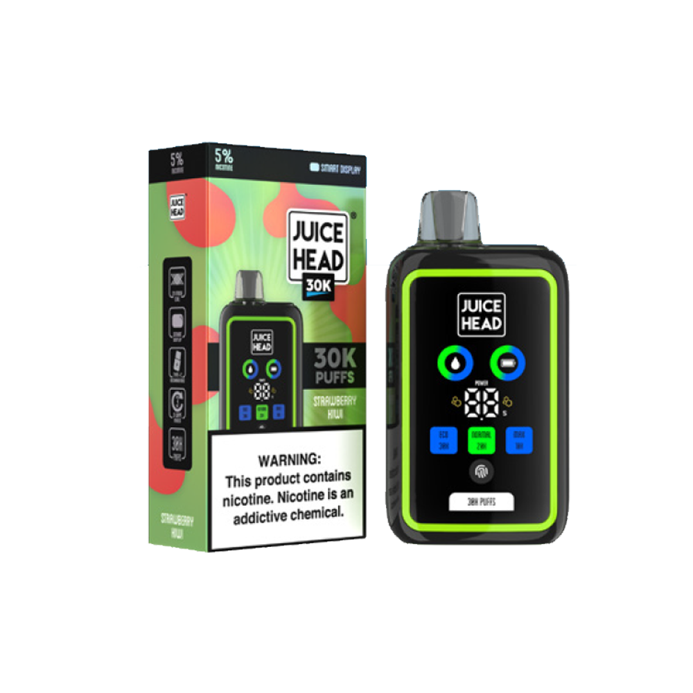 Juice Head 30K Disposable | 30000 Puffs | 24mL | 50mg | strawberry kiwi with packaging