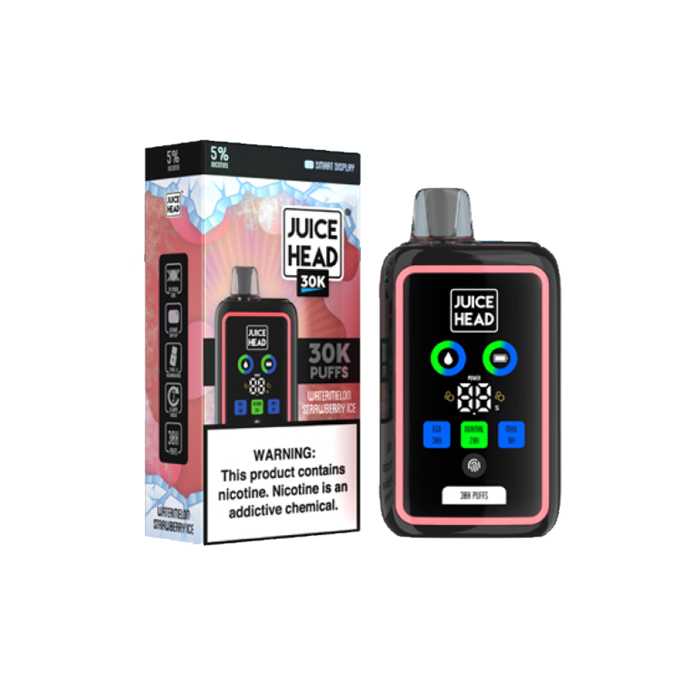 Juice Head 30K Disposable | 30000 Puffs | 24mL | 50mg | watermelon strawberry ice with packaging