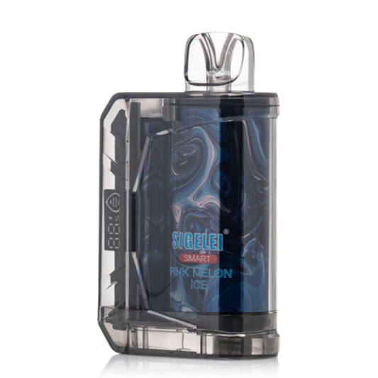 Sigelei Smart AC10000 Disposable | 10000 Puffs | 20mL | 50mg | PINK MELON ICE