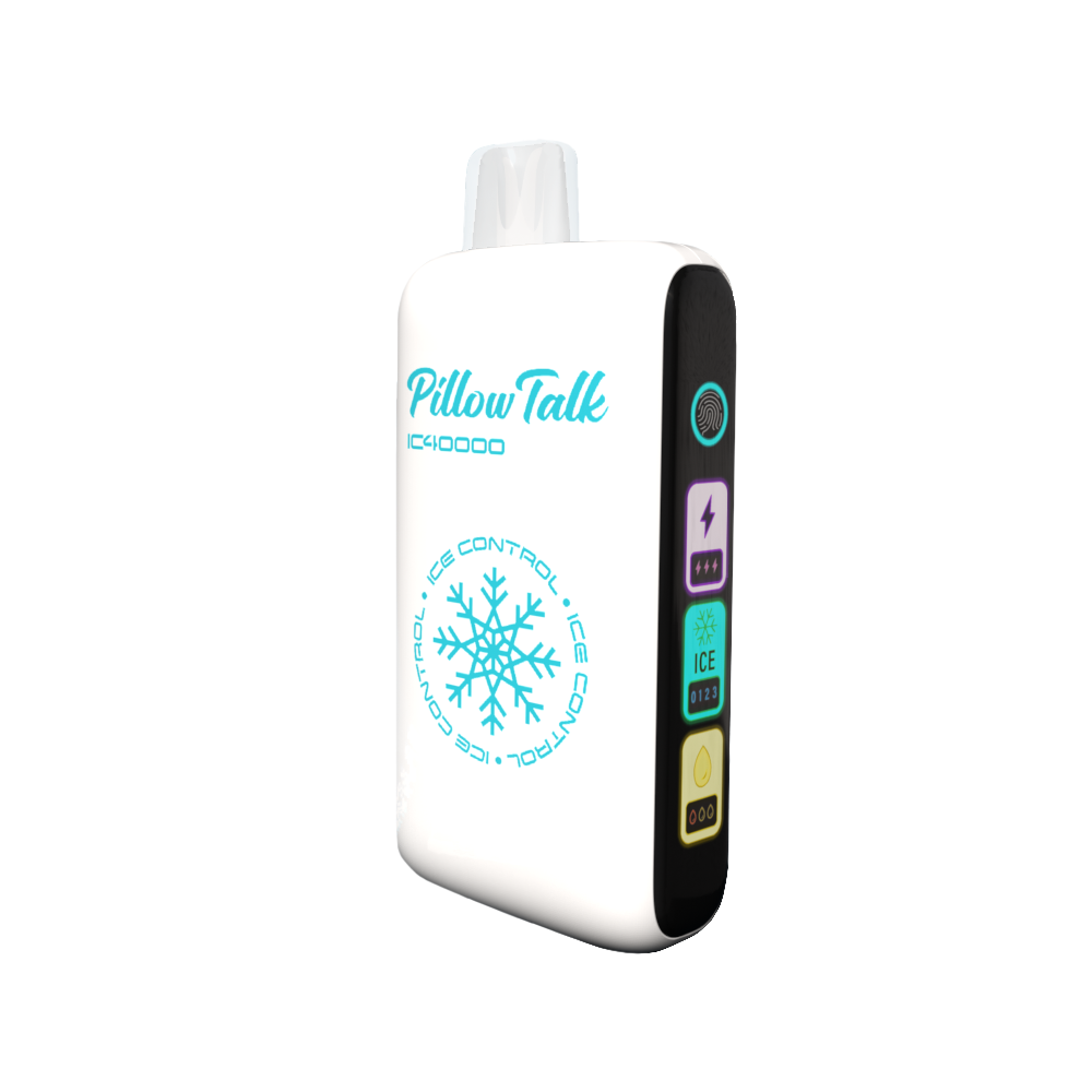 Pillow Talk IC40000 Disposable | 40000 Puffs | 20mL | 50mg | white gummy ice