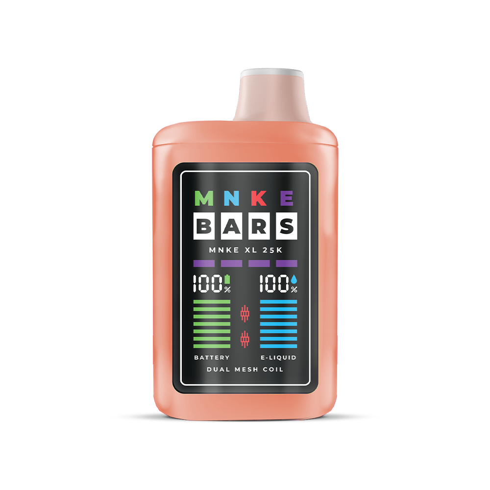 MNKE Bars XL ZERO Disposable | 25000 Puffs | 18mL | 0mg | pango iced