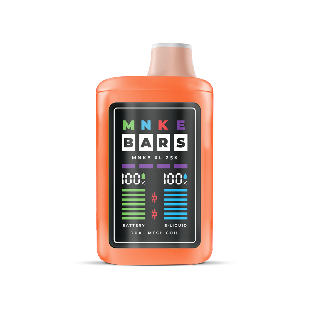 MNKE Bars XL ZERO Disposable | 25000 Puffs | 18mL | 0mg | trappled iced