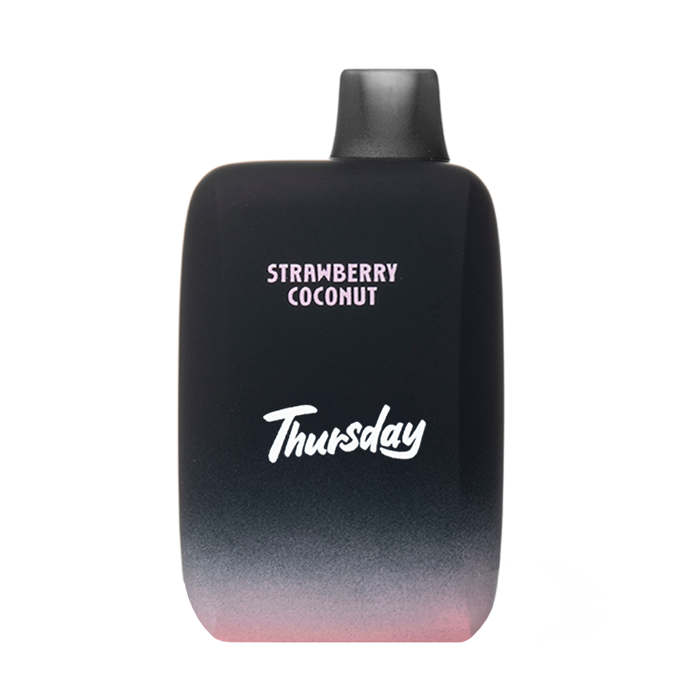Thursday Disposable | 30000 Puffs | 22mL | 50mg | strawberry Coconut
