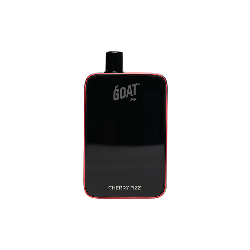 Goat Bar Disposable 25000 Puff 18mL 50mg | cherry fizz