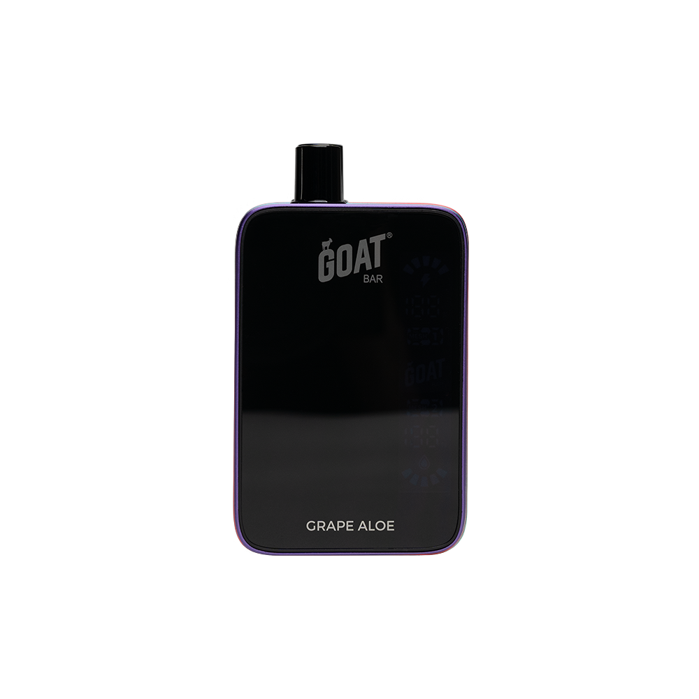 Goat Bar Disposable 25000 Puff 18mL 50mg | grape aloe
