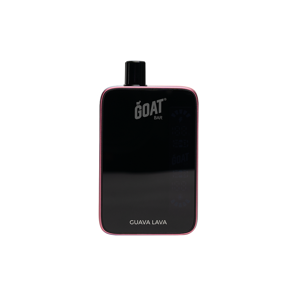 Goat Bar Disposable 25000 Puff 18mL 50mg | guava lava