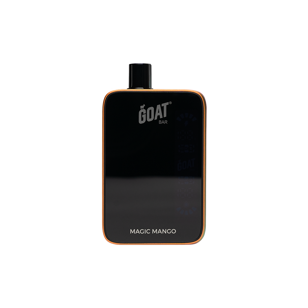 Goat Bar Disposable 25000 Puff 18mL 50mg | magic mango