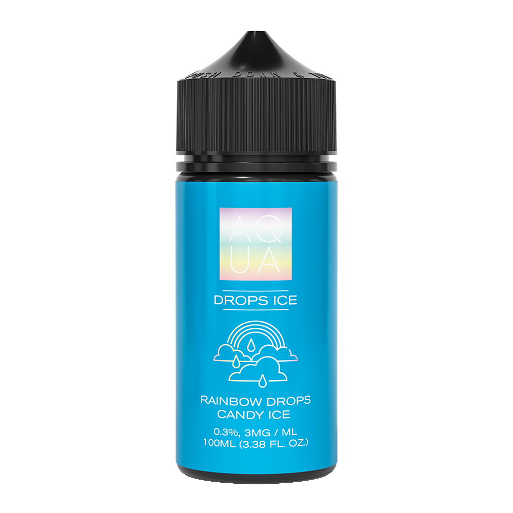 Drops Menthol by Aqua Series E-Liquid 100mL (Freebase)