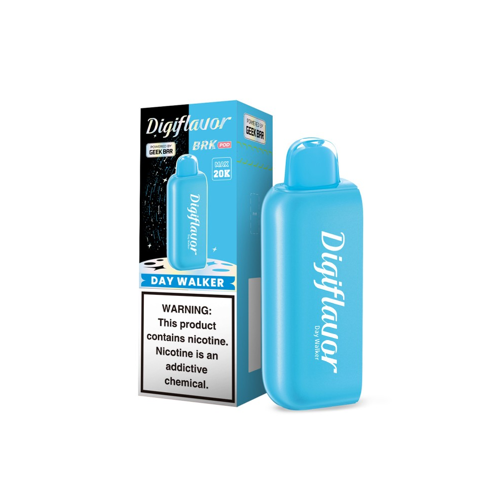 Geek Bar Digi Flavor BRK Pods | 20000 Puff | 12mL | 50mg | (Pod Only) | day walker with packaging