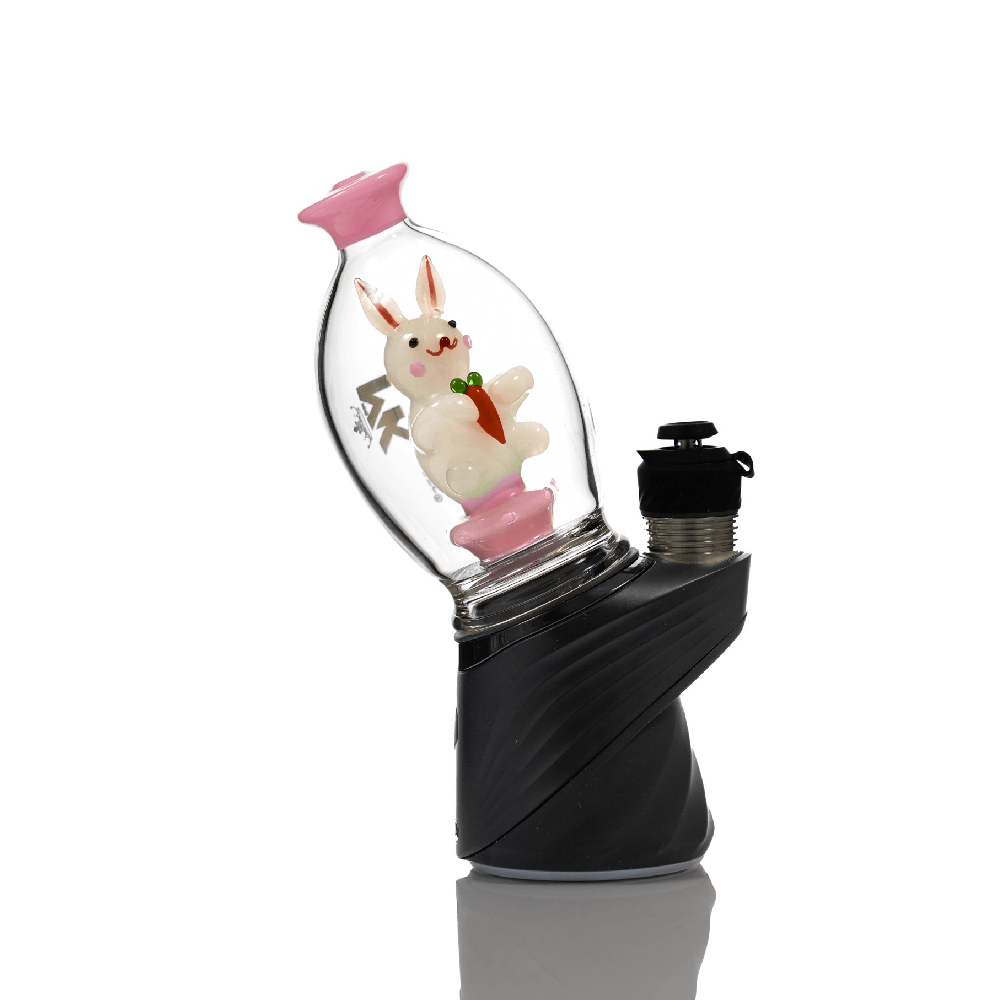 MKGlass (Glass Attachment) MKAT6 – MK100 Cute Bunny Puffco Attachment | slime pink