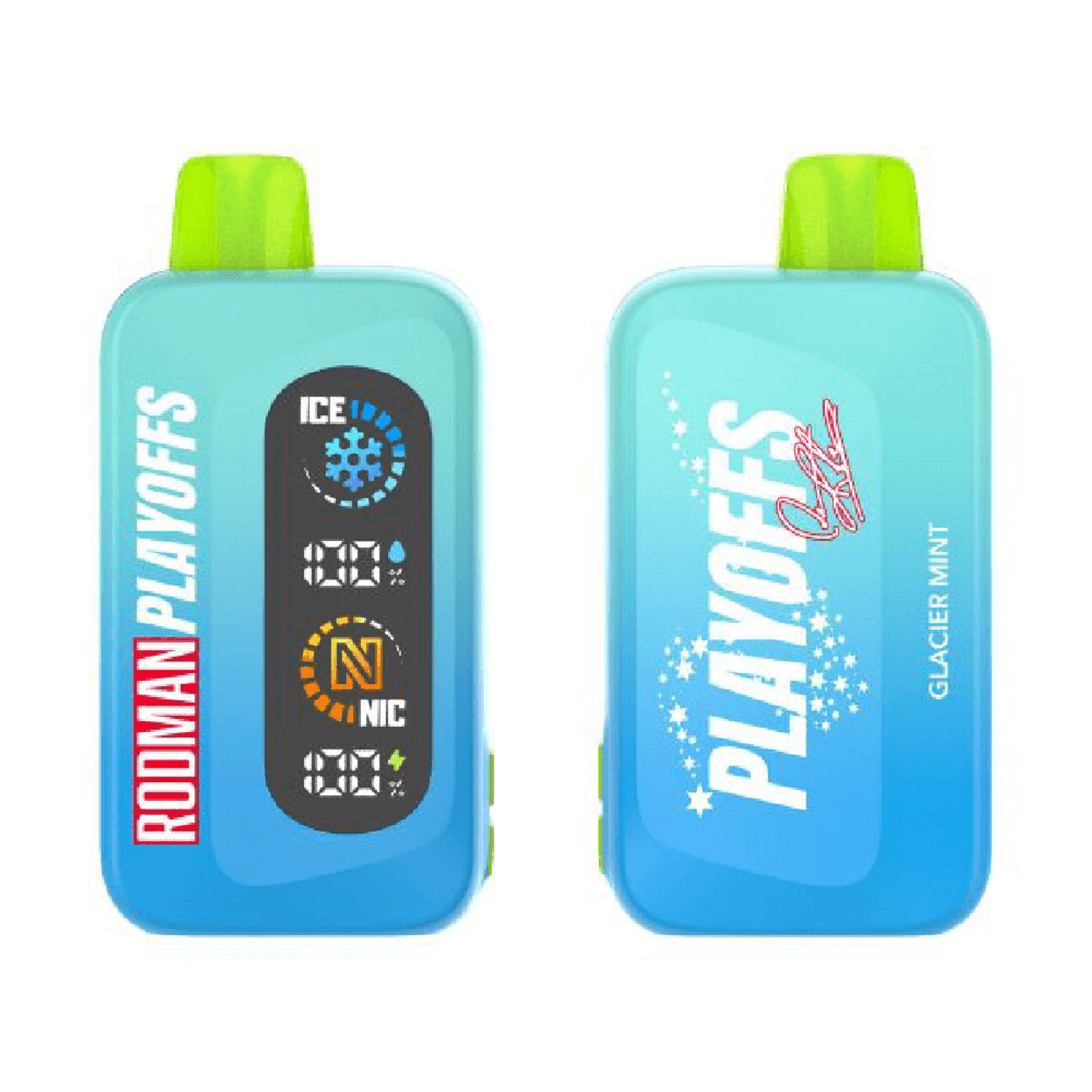 Rodman Playoffs Disposable | 50000 Puffs | 20mL | 50mg | glacier mint