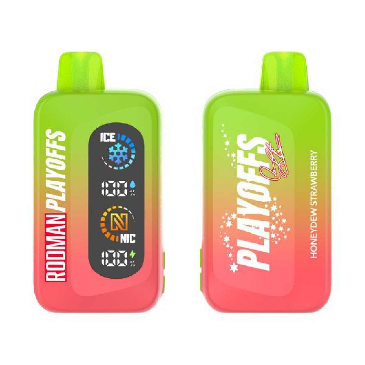 Rodman Playoffs Disposable | 50000 Puffs | 20mL | 50mg | honeydew strawberry