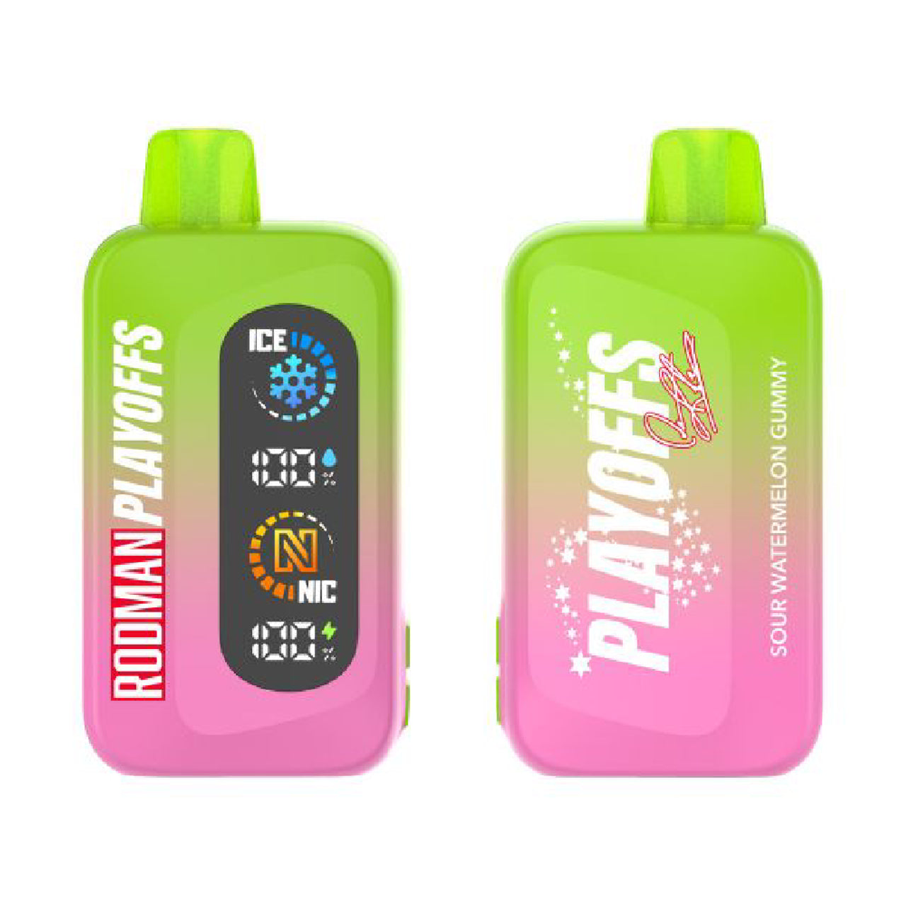 Rodman Playoffs Disposable | 50000 Puffs | 20mL | 50mg | sour watermelon gummy