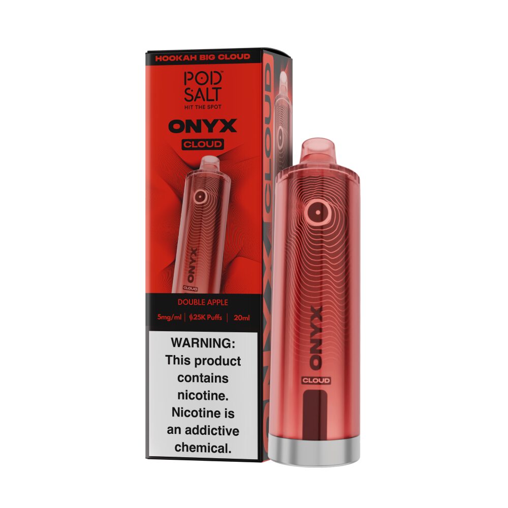 Onyx Cloud (Dispo) | (25000Puff) |(20mL) | double apple with packaging