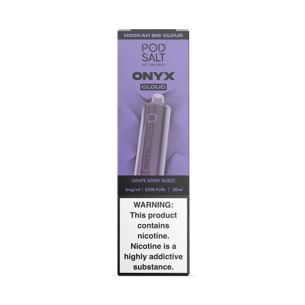 Onyx Cloud (Dispo) | (25000Puff) |(20mL) | grape berry burst