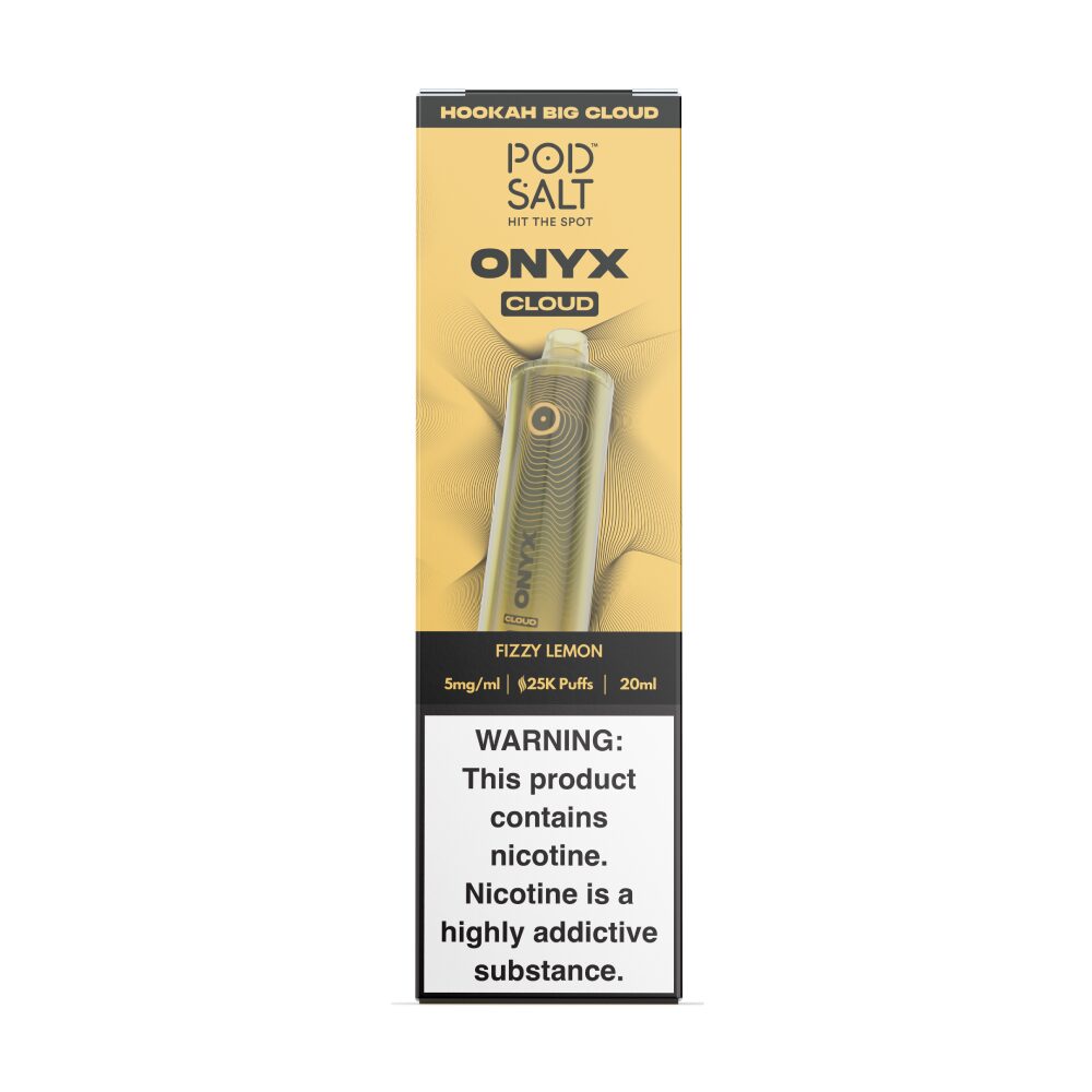 Onyx Cloud (Dispo) | (25000Puff) |(20mL) | fizzy lemon