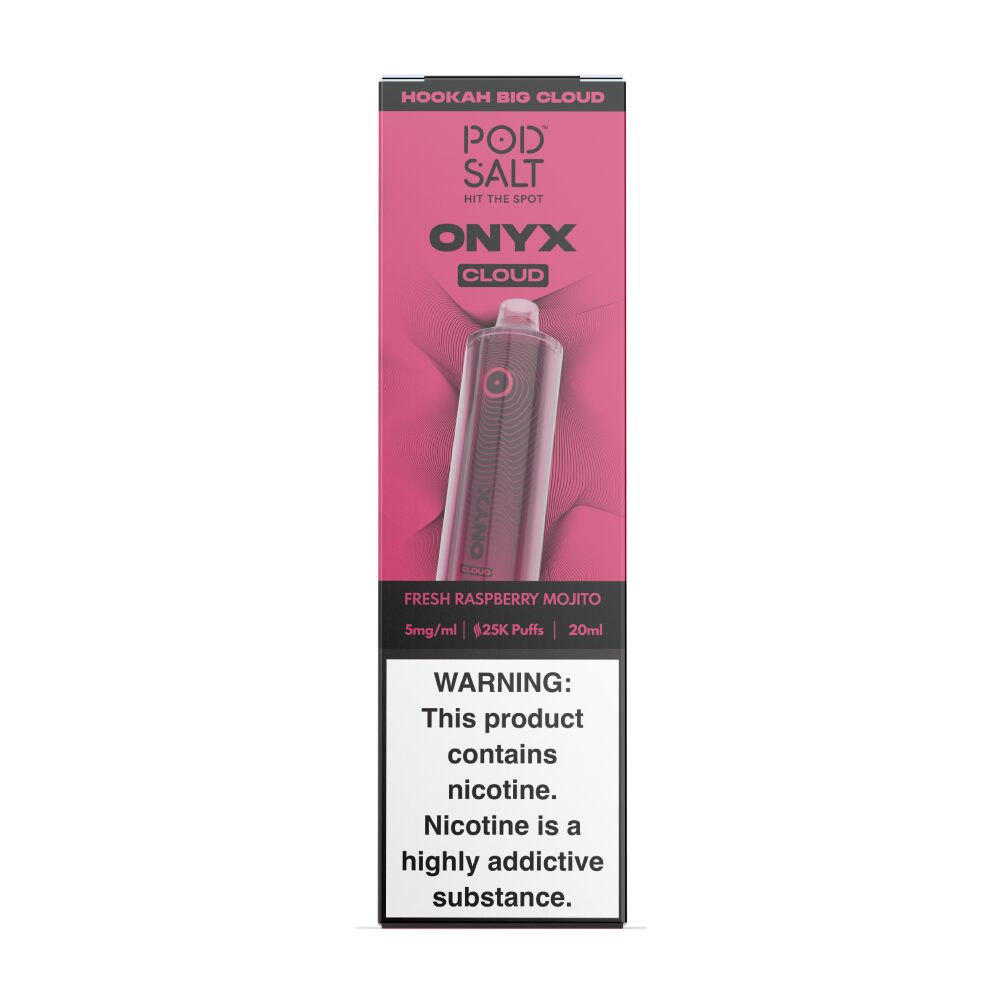 Onyx Cloud (Dispo) | (25000Puff) |(20mL) | fresh raspberry