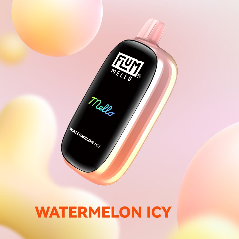 Flum Mello (Dispo) (20000Puff)(15mL) - watermelon icy