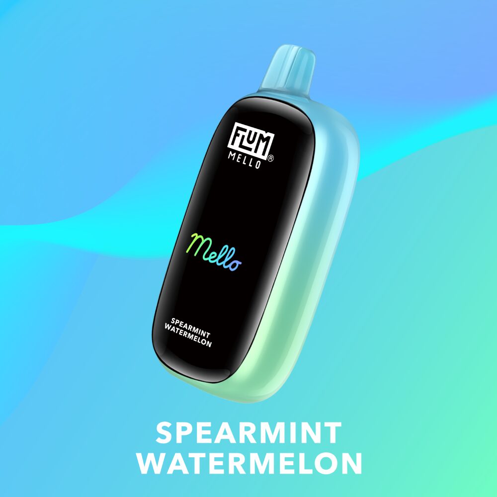 Flum Mello (Dispo) (20000Puff)(15mL) - spearmint watermelon