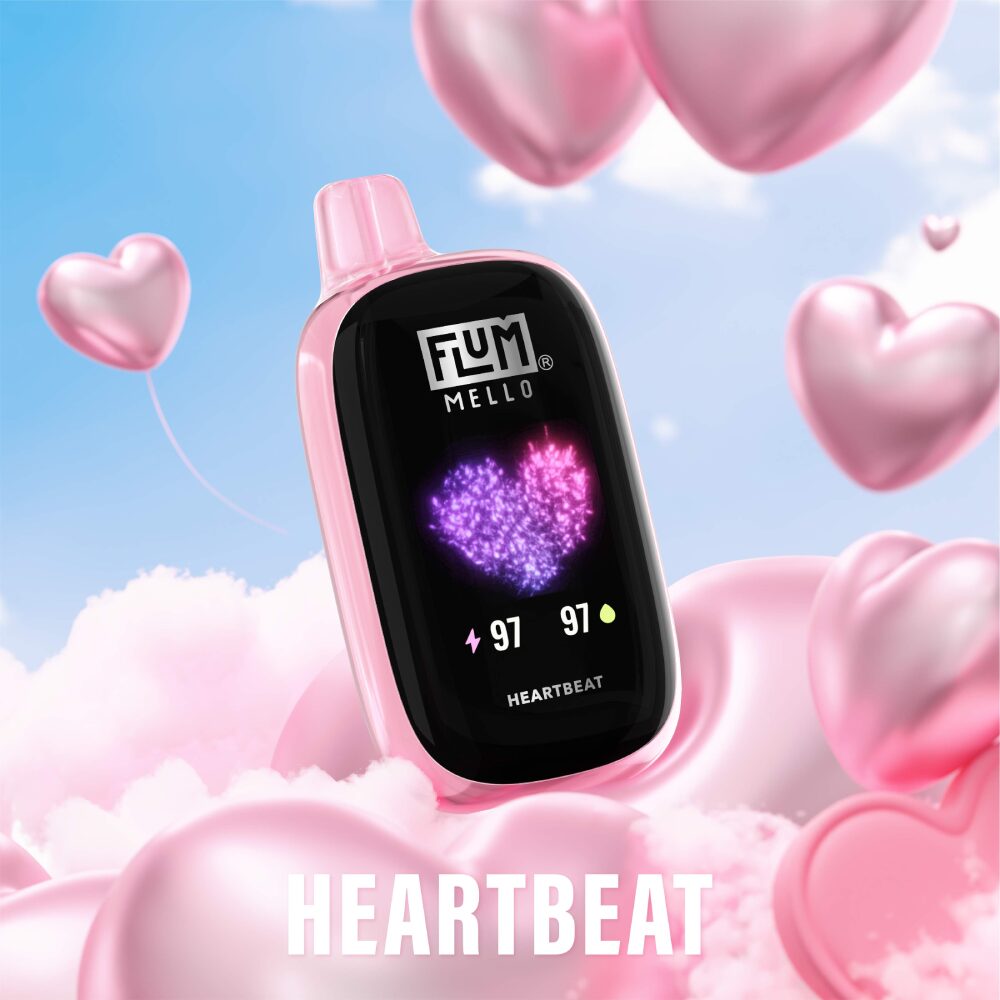 Flum Mello (Dispo) (20000Puff)(15mL) - heartbeat
