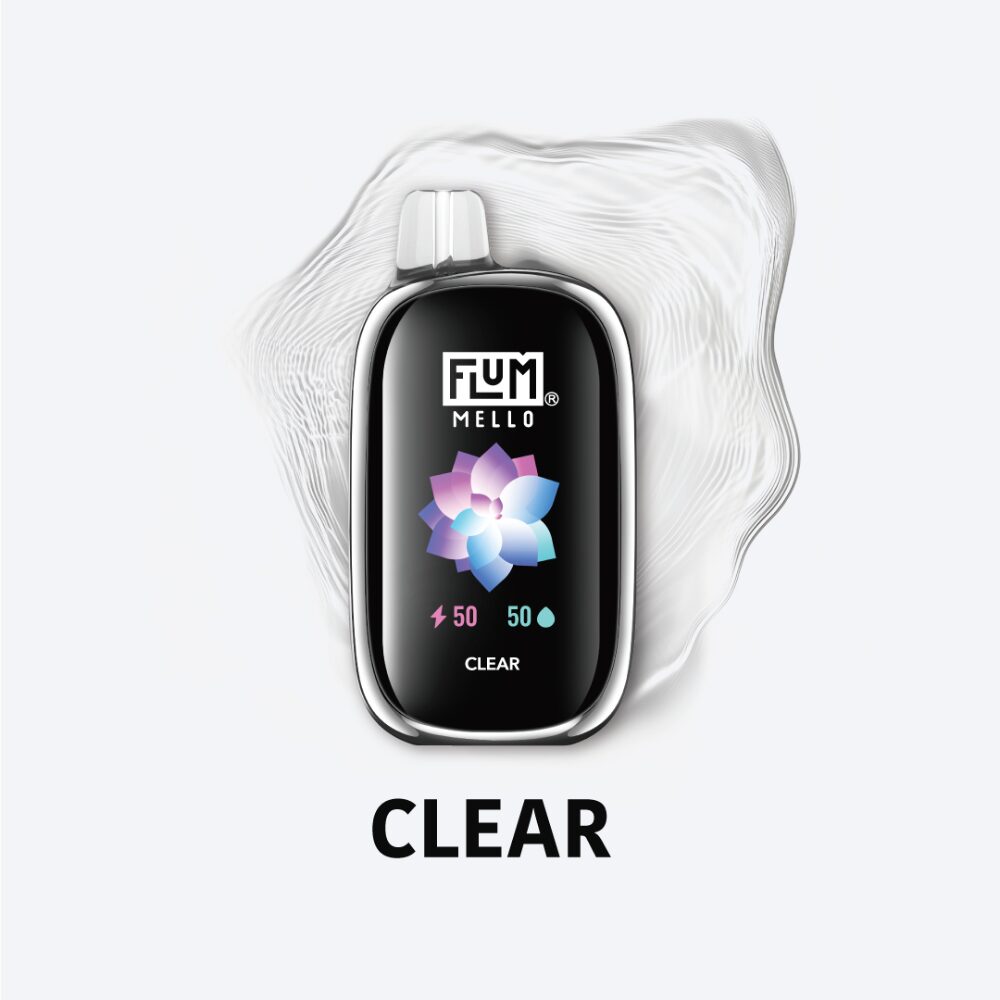 Flum Mello (Dispo) (20000Puff)(15mL) - clear