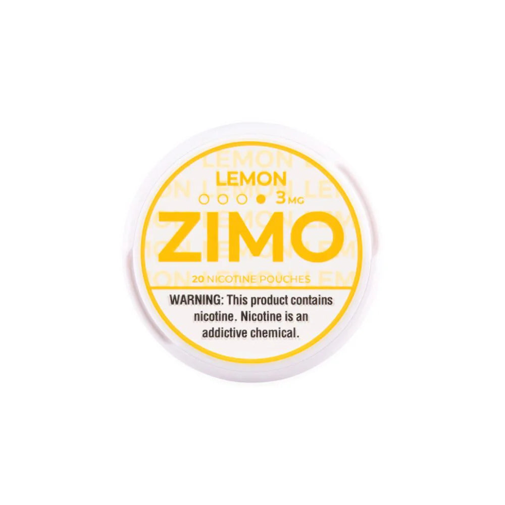 Zimo Nicotine Pouches (20ct Can)(5-Can Pack) - Lemon