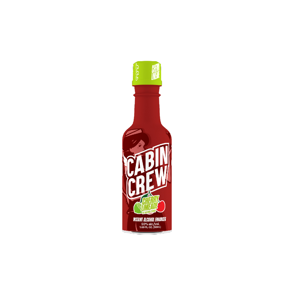 Cabin Crew (DSPLY 12pc)(Alcohol Enhancer)(50mL) - Original Cherry Limeade