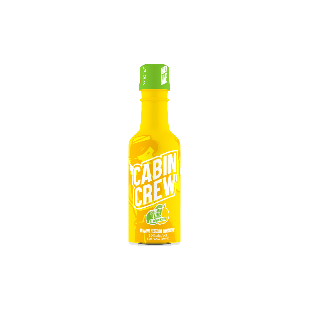 Cabin Crew (DSPLY 12pc)(Alcohol Enhancer)(50mL) - Original Lemon Lime
