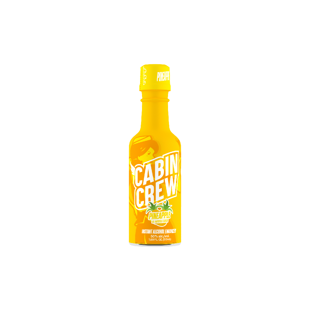 Cabin Crew (DSPLY 12pc)(Alcohol Enhancer)(50mL) - Original Pineapple