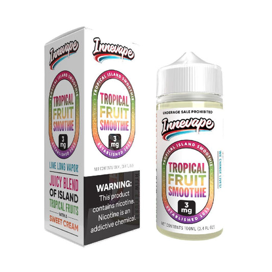 Innevape TFN Series E-Liquid | 100mL | 3mg | (Freebase) | Tropical Fruit Smoothie with packaging